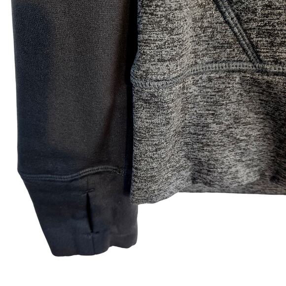 Nike Womens Jacket Sweatshirt Hood M medium Gray Misses Coat Sz 8 10 Junior Girl - Picture 8 of 10